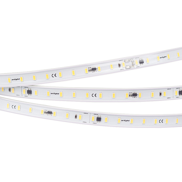 Светодиодная лента ARL-50000PC-220V White6000 (3056, 72 LED/m, IP65) (Arlight, 14 Вт/м, IP65) Lednikoff