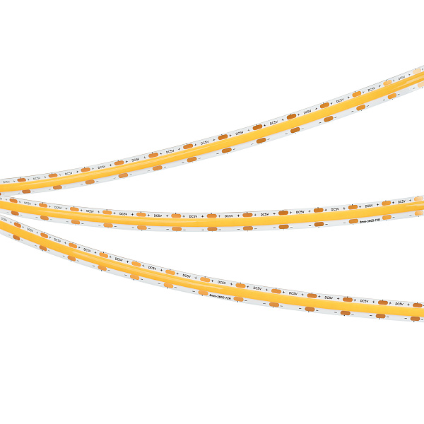 Светодиодная лента COB-X360-8mm 5V White6000 (5 W/m, IP20, CSP, 5m) (Arlight, -) Lednikoff