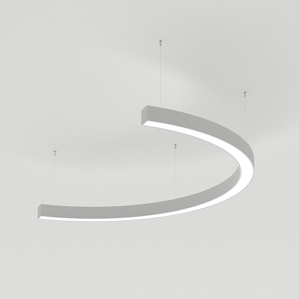 Светильник SP-LINE-HANG-ARC-C3535-D800-28W Day4000 (WHITE, 230V) (Arlight, Металл) Lednikoff