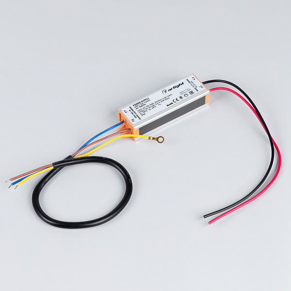 Блок питания ARPJ-SN-42600 (24W, 23-42V, 600mA) (Arlight, IP65 Металл, 3 года) Lednikoff