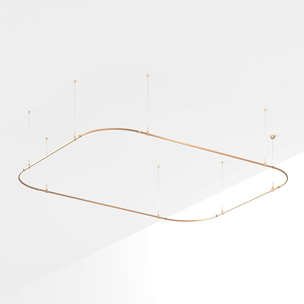 Основание ART-APRIORI-RECTANGLE-SOFT-HANG-4500x3500 (GD) (Arlight, IP20 Металл, 3 года)
