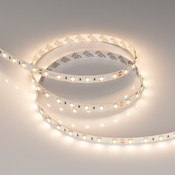 Светодиодная лента RT-B60-10mm 24V Warm3000 CRI98 (14.4 W/m, IP20, 5060, 5m) (Arlight, Открытый) Lednikoff