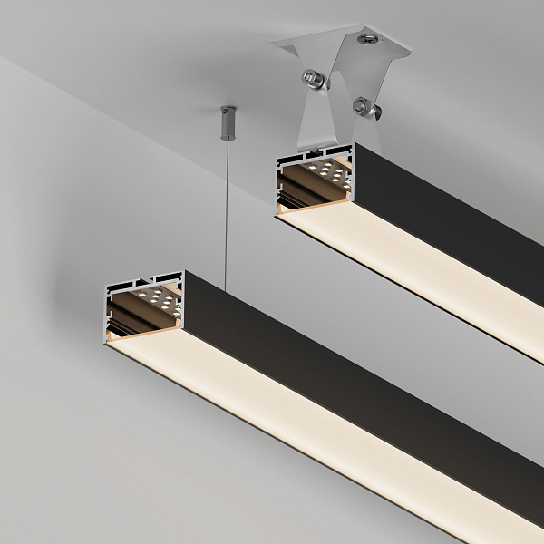 Профиль SL-LINE-4932-2000 BLACK (BY) (Arlight, Алюминий) Lednikoff