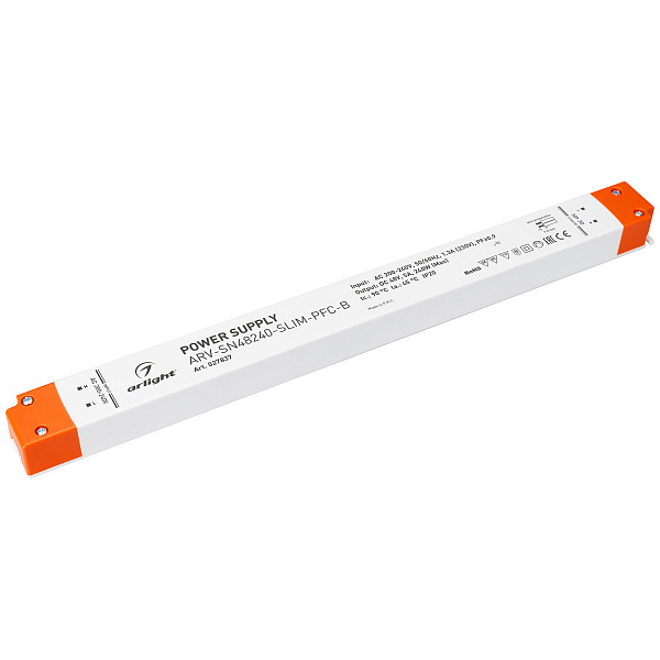 Блок питания ARV-SN48240-SLIM-PFC-B (48V, 5A, 240W) (Arlight, IP20 Пластик, 3 года) Lednikoff