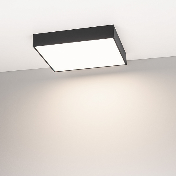 Светильник SP-QUADRO-S400x400-40W Day4000 (BK, 120 deg, 230V) (Arlight, IP40 Металл, 3 года) Lednikoff