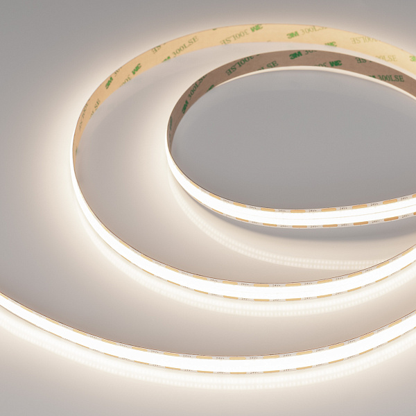 Светодиодная лента COB-X1088-12mm 24V Day4000 (22 W/m, IP20, 5m) (Arlight, 5 лет) Lednikoff