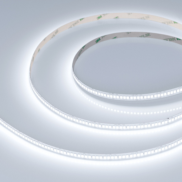 Светодиодная лента RT-A280-8mm 24V White6000 (10 W/m, IP20, 5m) (Arlight, -) Lednikoff
