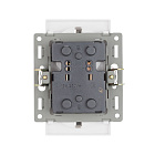 Механизм электрической розетки SCT-MEUD-PL-WH (250V, 16A) (Arlight, -) Lednikoff