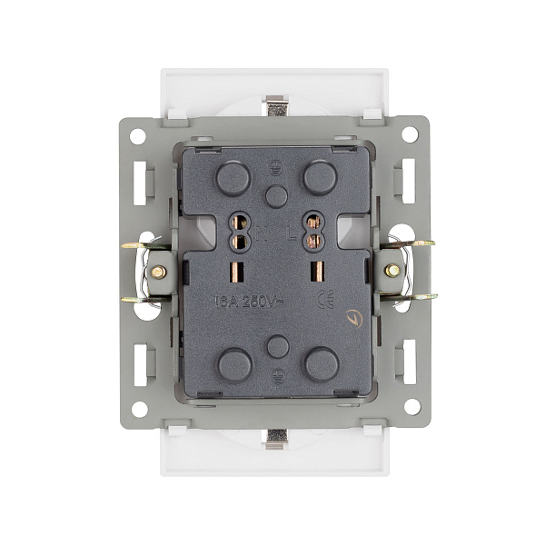 Механизм электрической розетки SCT-MEUD-PL-WH (250V, 16A) (Arlight, -) Lednikoff
