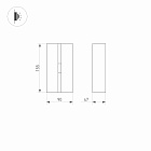 Светильник LGD-STRIPE-3W Day4000 (GR, 20 deg, 230V) (Arlight, IP65 Металл, 3 года) Lednikoff