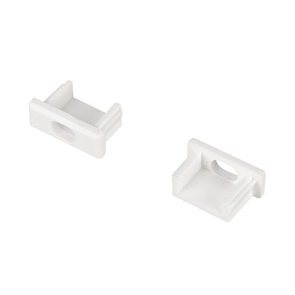 Заглушка для MIC белая с отверстием (Arlight, Пластик) Lednikoff