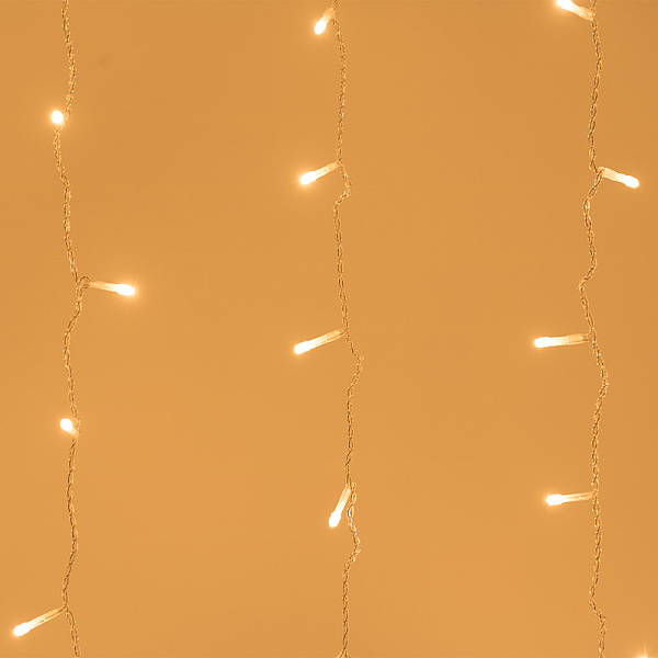 Светодиодная гирлянда ARD-CURTAIN-HOME-1500x1500-CLEAR-144LED Warm (230V, 6W) (Ardecoled, IP20) Lednikoff