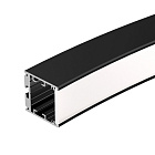 Профиль SL-ARC-3535-D1500-N90 BLACK (1180мм, дуга 1 из 4) (Arlight, Алюминий) Lednikoff