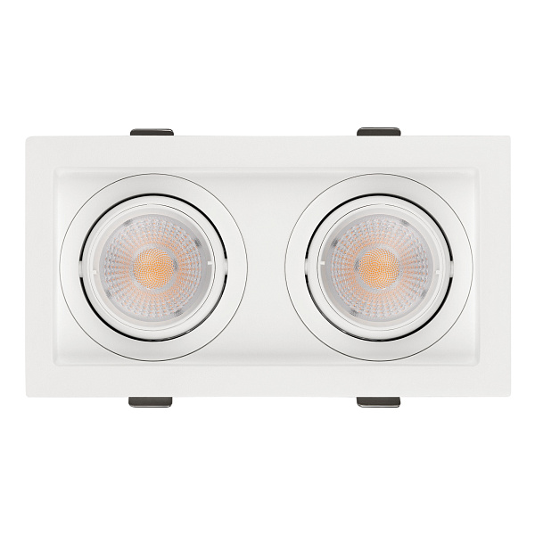 Светильник MS-VORTEX-BUILT-S170x90-2x12W Day4000 (WH-WH, 40 deg, 230V) (Arlight, IP20 Металл, 5 лет) Lednikoff