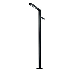 Опора-светильник OXOR-STER-Z-1600x100x100-L3000-50W Warm3000 (BK, 230V) IP65 (Arlight, -)