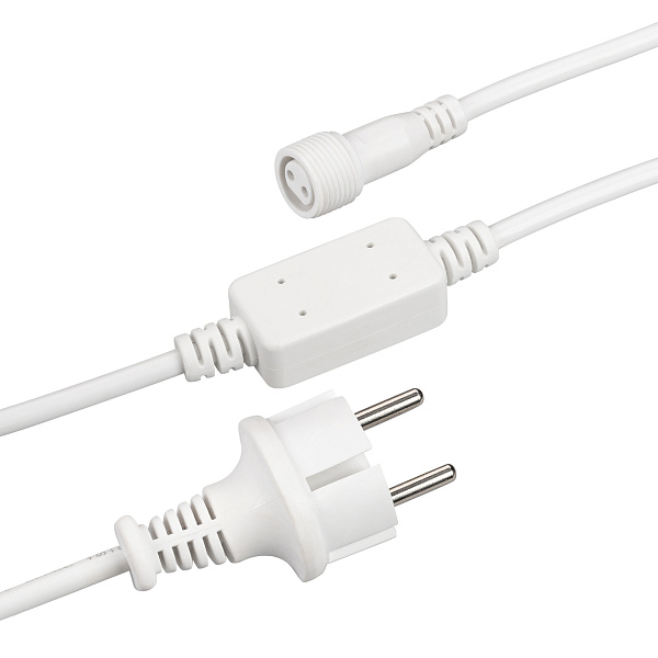 Шнур питания ARD-CLASSIC-1.5M White (230V, 4A) (Ardecoled, -) Lednikoff