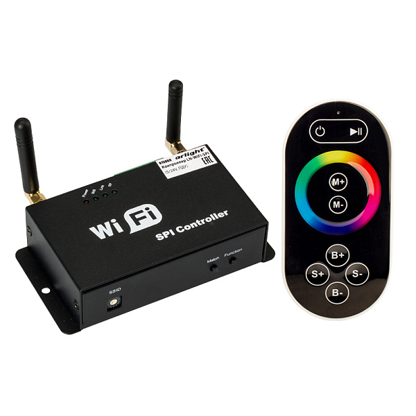 Контроллер LN-WiFi-SPI (5/24V, ПДУ) (Arlight, -) Lednikoff