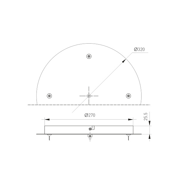 Подвес SPX-TB-2 Black (Arlight, Металл) Lednikoff