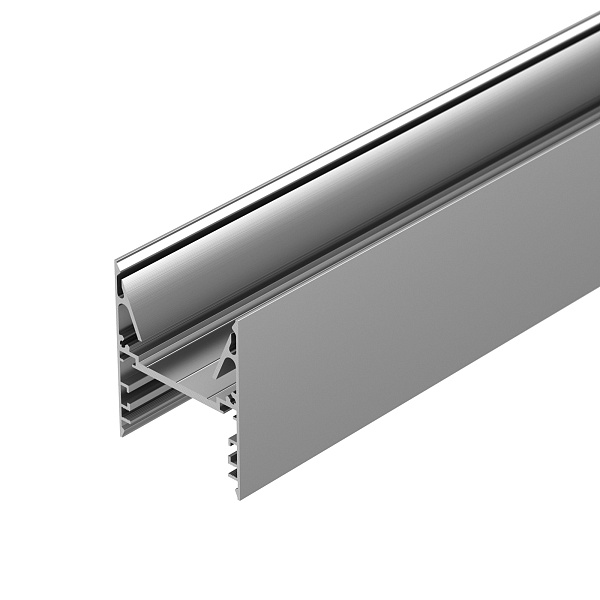 Профиль с экраном ALU-LINE-DUO-2000 ANOD+OPAL (Arlight, Алюминий) Lednikoff