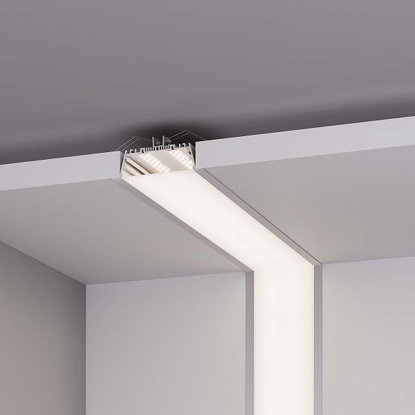 Профиль с экраном ARH-POWER-W120-F-2000 ANOD (Arlight, Алюминий) Lednikoff