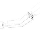 Угол SL-LINE-6070-135 (Arlight, Металл) Lednikoff