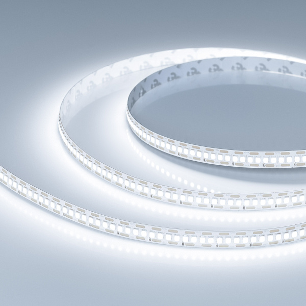 Светодиодная лента FC-A240-10mm 24V White6000-CX1 (24 W/m, IP20, 5m) (Arlight, резка 1 светодиод) Lednikoff