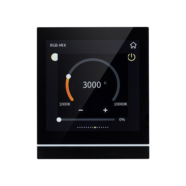 INTELLIGENT ARLIGHT Панель сенсорная KNX-113-40-MULTI-V4-IN (20-30V) (IARL, IP20 Пластик, 2 года) Lednikoff