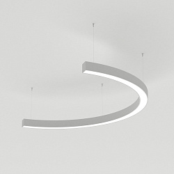 Светильник SP-LINE-HANG-ARC-C3535-D800-28W Warm3000 (WHITE, 230V) (Arlight, Металл)