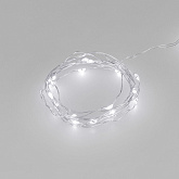 Светодиодная гирлянда ARD-DEW-HOME-2000-CLEAR-20LED-STD White6000 (1.5V, Battery Pack, Cork) (Ardecoled, IP20)