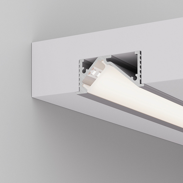 Профиль SL-BEVEL-W32-F-2000 ANOD  (Arlight, Алюминий) Lednikoff