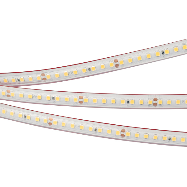 Светодиодная лента герметичная RTW-PS-A160-10mm 24V Warm3500 (12 W/m, IP67, 2835, 50m) (Arlight, 12 Вт/м, IP67) Lednikoff