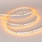 Светодиодная лента RT-A120-5mm 24V Yellow (9.6 W/m, IP20, 2835, 5m) (Arlight, узкая) Lednikoff