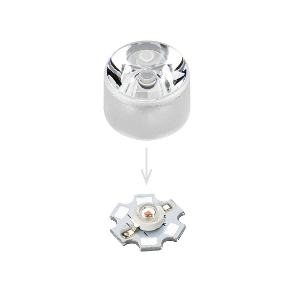 Линза ARL-PC385-U10-D22xH13-HT (Arlight, -) Lednikoff