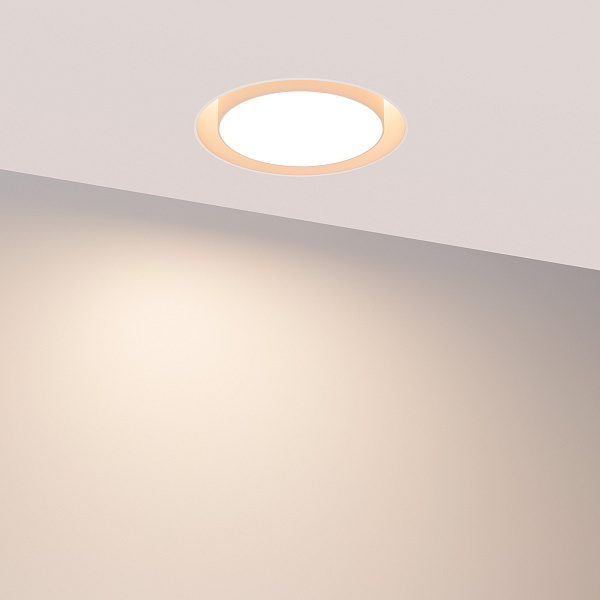 Светильник SP-ARCLOOP-TRIMLESS-D180-20W Day4000-Warm3000 (WH, 120 deg, 230V) (Arlight, Алюминий)