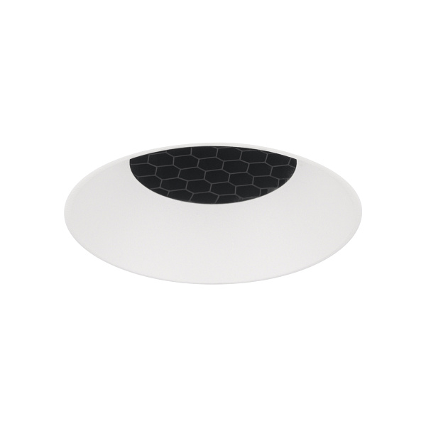 Светильник безрамочный DL-INTRAL-R39-6W Warm3000 (Белый RAL9003, 50 deg, 230V) (Arlight, IP20 Металл, 5 лет) Lednikoff