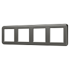 Рамка пластиковая FRM-VERSA-PL-4-GR (Arlight, -) Lednikoff