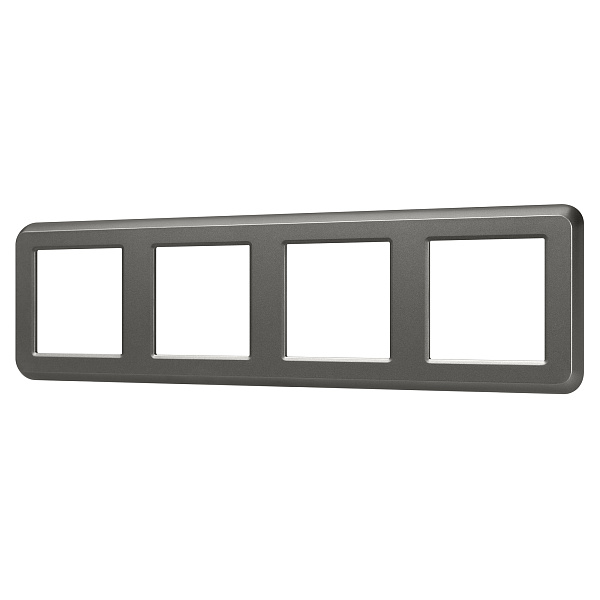 Рамка пластиковая FRM-VERSA-PL-4-GR (Arlight, -) Lednikoff