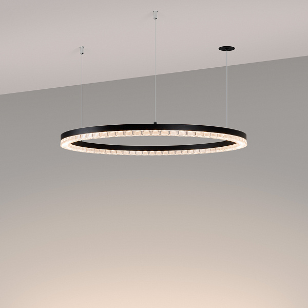 Светильник SP-DIAMOND-R650-36W Warm3000 (BK, 45 deg, 230V, TRIAC) (Arlight, IP20 Металл, 5 лет) Lednikoff