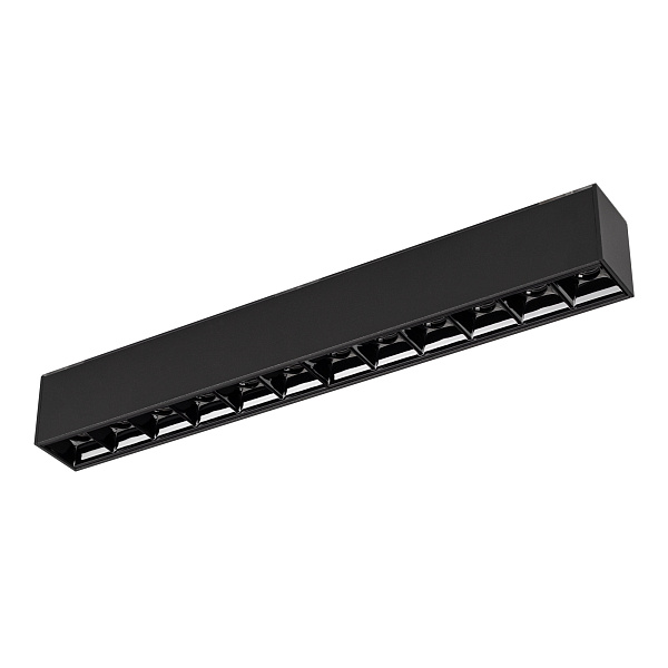 Светильник MAG-LASER-45-L320-12W Warm3000 (BK, 15 deg, 24V) (Arlight, IP20 Металл, 5 лет)