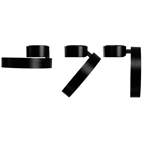 Светильник SP-RONDO-FLAP-R250-30W Warm3000 (BK, 110 deg) (Arlight, IP40 Металл, 3 года) Lednikoff