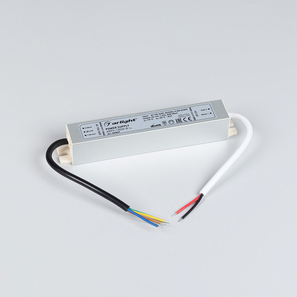 Блок питания ARPV-12020-B (12V, 1.7A, 20W) (Arlight, IP67 Металл, 3 года) Lednikoff