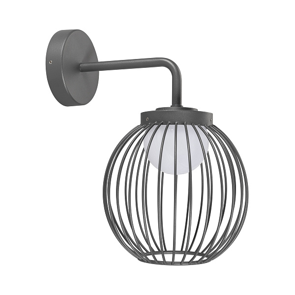 Светильник LGD-PEARL-WALL-7W Warm3000 (GR, 164 deg, 230V) (Arlight, IP65 Металл, 3 года) Lednikoff
