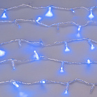 Светодиодная гирлянда ARD-STRING-CLASSIC-1000-CLEAR-100LED-PULSE Blue (230V, 7W) (Ardecoled, IP65) Lednikoff