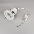 Светильник MS-VORTEX-BUILT-R135-30W Warm3000 (WH-WH, 30 deg, 230V) (Arlight, IP20 Металл, 5 лет) Lednikoff