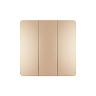 INTELLIGENT ARLIGHT Кнопочная панель KINETIC-801-22-3G-WP-SUF Gold (No battery, IP67, 433Mhz) (IARL, IP67 Пластик, 3 года) Lednikoff