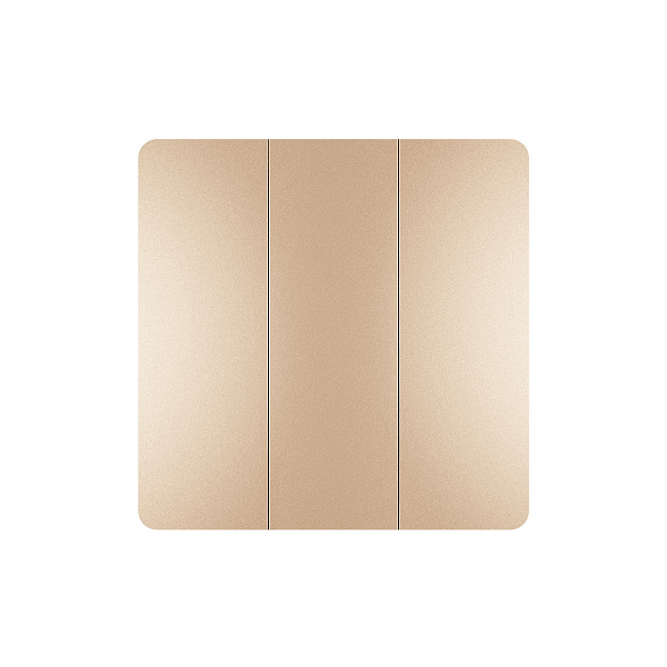 INTELLIGENT ARLIGHT Кнопочная панель KINETIC-801-22-3G-WP-SUF Gold (No battery, IP67, 433Mhz) (IARL, IP67 Пластик, 3 года) Lednikoff