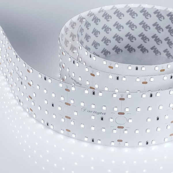 Светодиодная лента S2-2500 24V White 6000K 59mm (2835, 420 LED/m, LUX) (Arlight, 30 Вт/м, IP20) Lednikoff