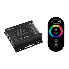 Контроллер ARL-OVAL-RGB Black (12-24V, 3x10A, ПДУ Овал, RF, RJ45) (Arlight, IP20 Металл, 3 года) Lednikoff