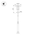 Светильник OXOR-SHADL-C-500x600-35W Day4000 (BK-ST, 120 deg, 230V) IP65 (Arlight, -) Lednikoff