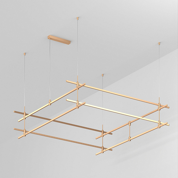Основание ART-APRIORI-QUADRAT-2-HANG-2000x2000 (GD) (Arlight, IP20 Металл, 3 года)